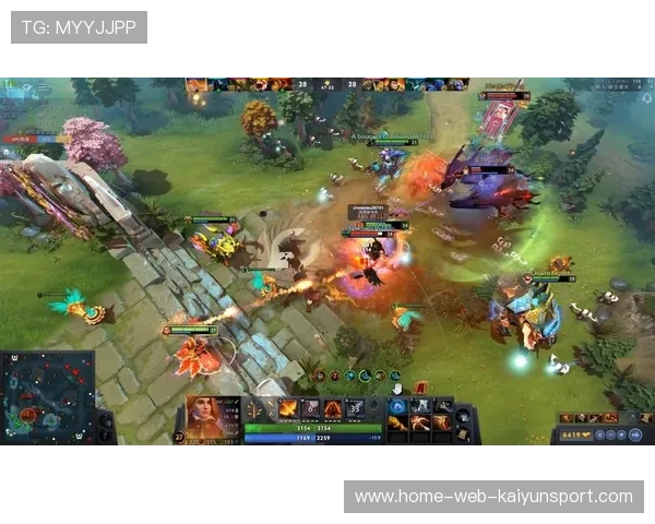 职业比赛Dota2团战操作极限拉满